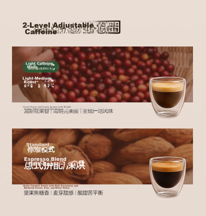Midea [Hot Upgrade] Barista Fully Automatic Coffee Machine New Cold and Hot Dual Extraction Integrated Grinder Home Italian Espresso Milk Frother Bean Grinder MA-ACCXE15 9