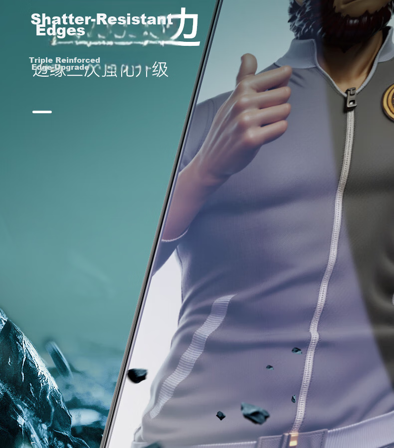 BLUEO Tempered Glass Screen Protector for OPPO FindN3, Anti-Static, HD Clear, Shatterproof, Anti-Fingerprint Protective Film 8