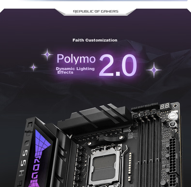 ROG STRIX X870-I GAMING WIFI Motherboard Supports CPU 9850X3D/9950X3D/9800X3D (AMD X870/socket AM5) 25