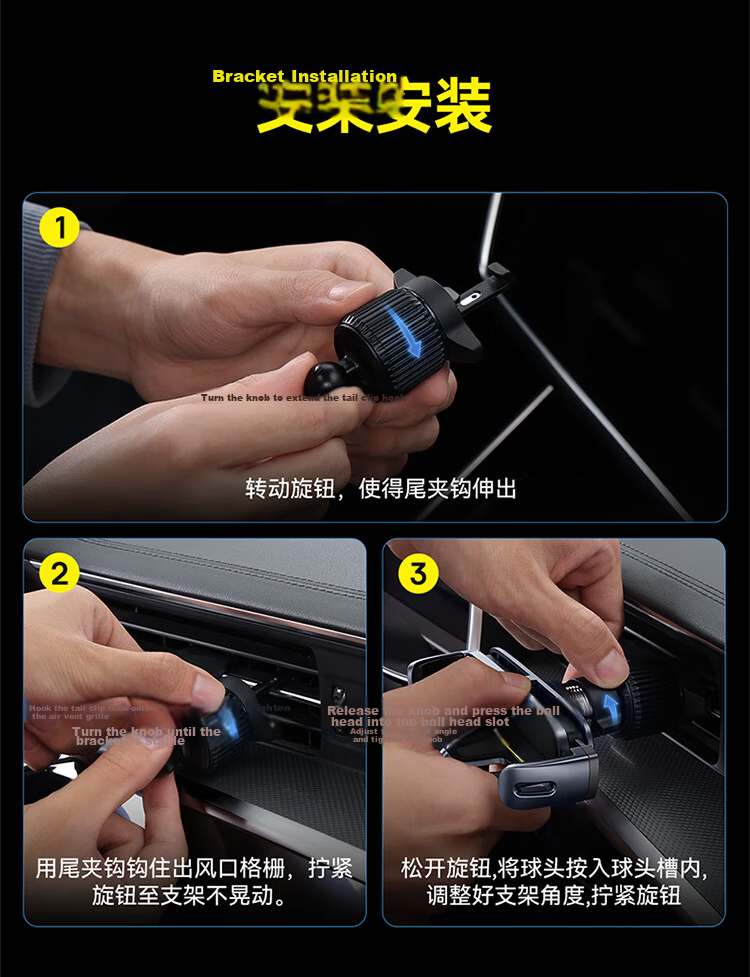 BASEUS Foldable Screen Car Phone Holder Air Vent Tablet Stand for Huawei Mate X5 X6 Xiaomi Oppo 20