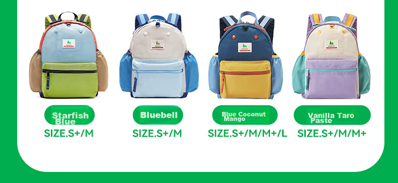 SHUKIKU Children's Backpack for Grades 1-3 Elementary School Students, Ultra-Light Water-Resistant Breathable Backpack for Outdoor Travel, Peach Juice Color, Size M+ 34