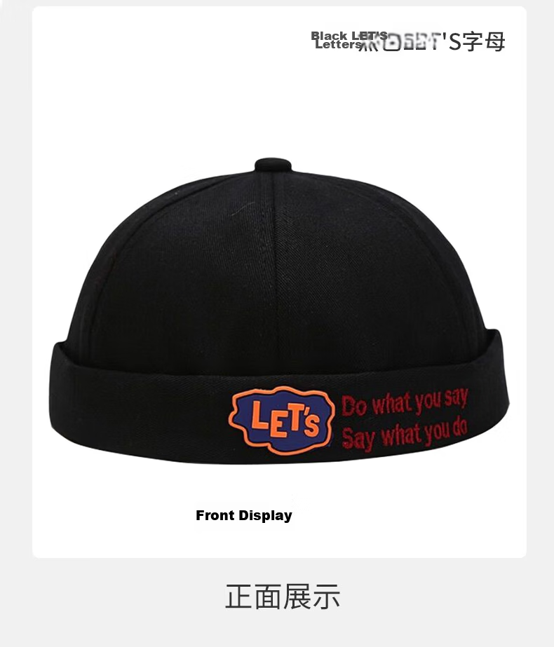 GLO-STORY Vintage Denim Newsboy Cap Unisex Street Hip-Hop Plain Flat Cap 12