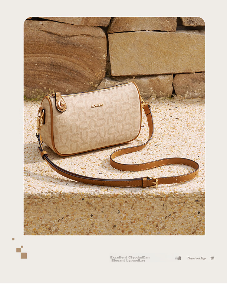 Aokang Women's Bag 2026 Trendy Retro Dumpling Bag Luxury Crossbody Shoulder Bag Birthday Gift for Girlfriend Wife 4
