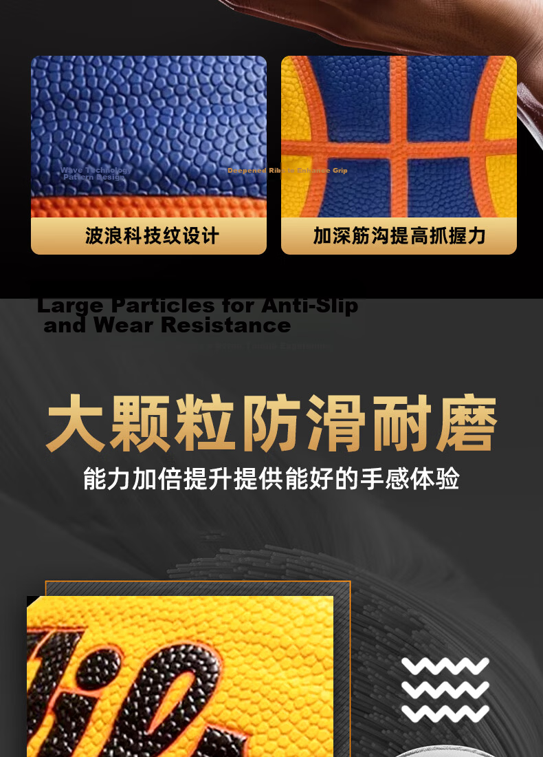 Wilson Basketball Size 7 Chen Yifan NBA Series PU Wear-Resistant Non-Slip Indoor Outdoor Universal Adult Youth Basketball 5