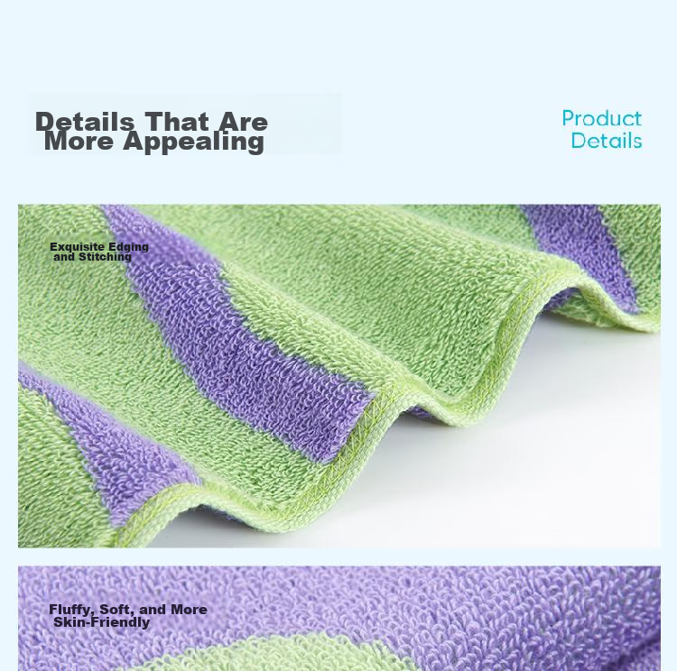 Jieyu × JDear JD.com Co-branded Summer Special Antibacterial Class A Pure Cotton Towel Twisted Popsicle 12