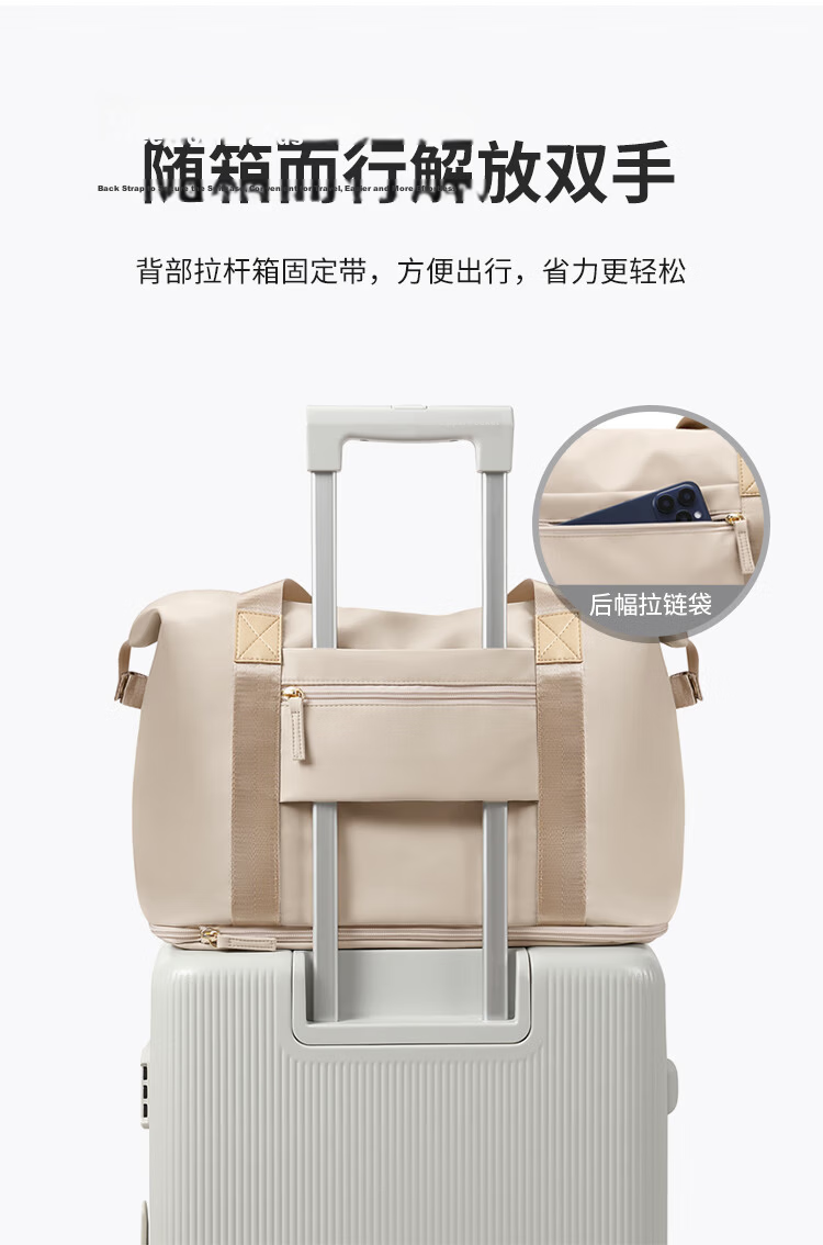 POLO Expandable Travel Bag for Women Travel Storage Bag Gym Bag Short Trip Business Handbag Birthday Gift for Girlfriend 11