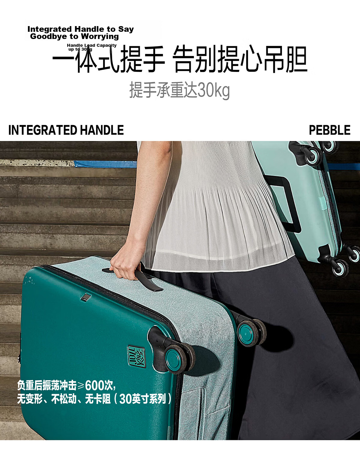 JOLLYING Ultra-Thin 11CM Foldable Carry-On Luggage Telescopic Trolley Suitcase for Men and Women Space-Saving Expandable Password Travel Bag 18