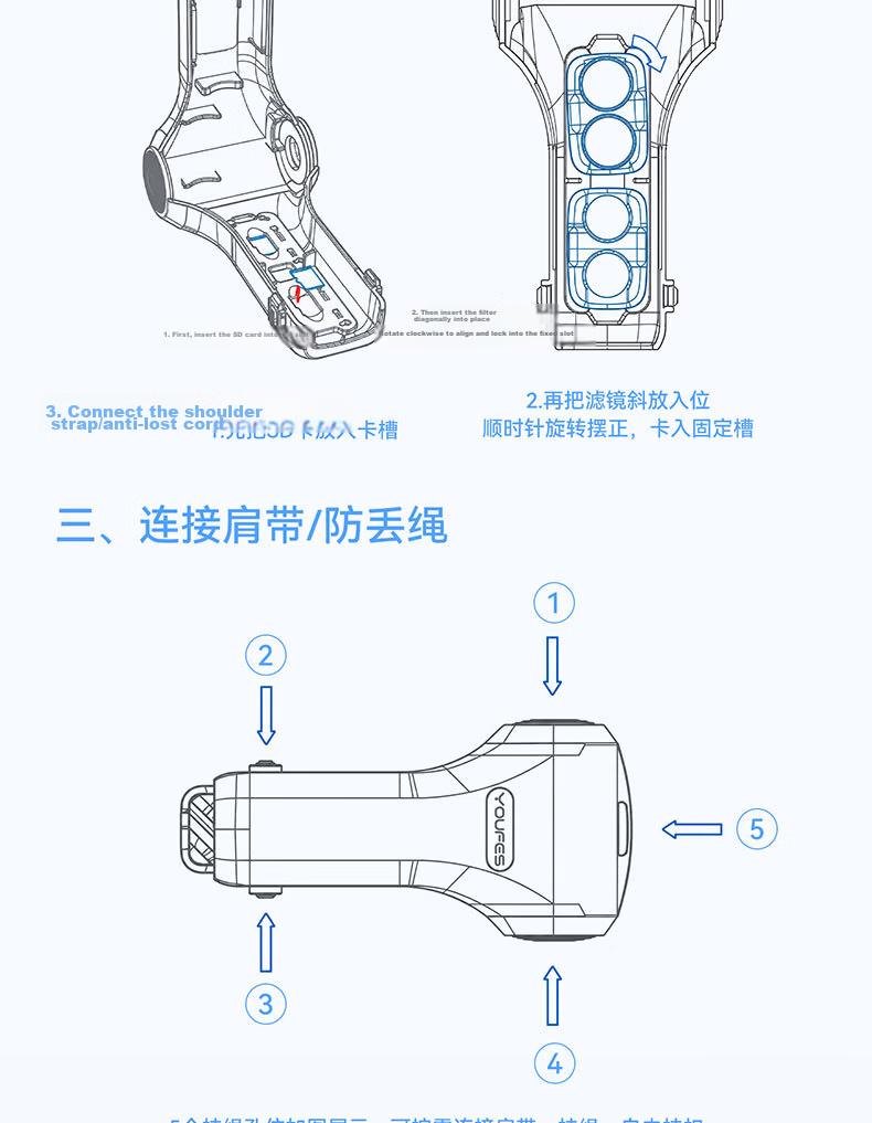 Yangfeisi DJI Pocket 4 Pro Protective Case Body Cover Lens Guard Gimbal Protector Anti-Drop Scratch-Resistant Portable Pocket Camera Accessory 30
