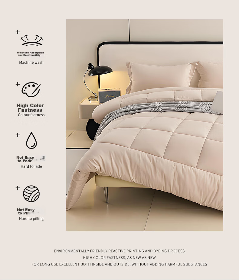 Grace A-Class 10% Soybean Velvet Winter Quilt Autumn and Winter Comforter 150*200cm 3.5 Jin 9