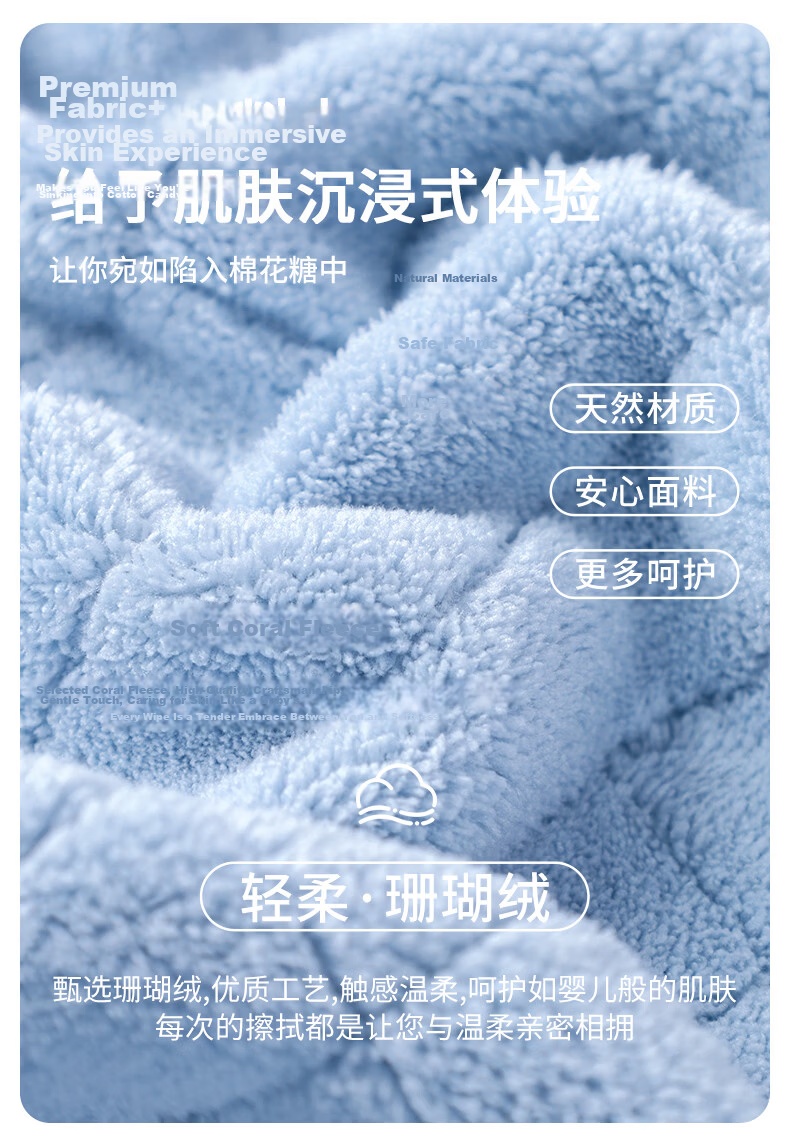 Grace Towel Gift Box, Class A Pure Cotton Face Towels for Adults, Soft 3-Pack Gift Set, Company Employee Benefits 5