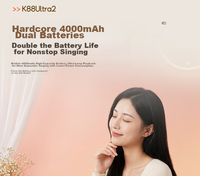 KINYO K88Ultra 2nd Gen All-in-One Karaoke Speaker System 2026 Home KTV Set Microphone Singing Device Bluetooth Speaker Karaoke TV Gift 17