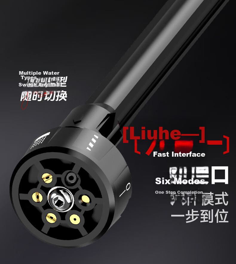 Jienuo Cordless Lithium Battery Car Washer, High-Pressure Water Gun, Household High-Power Booster Pump, Super Strong Pressure Cleaning Device, Dual Batteries 11