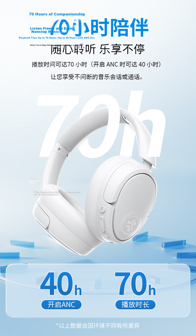 JLab JBuds Lux ANC Wireless Noise-Cancelling Headphones for Sports, Gaming And Music Bluetooth Headphones Compatible with Apple/Android Gift Grass Gree 4