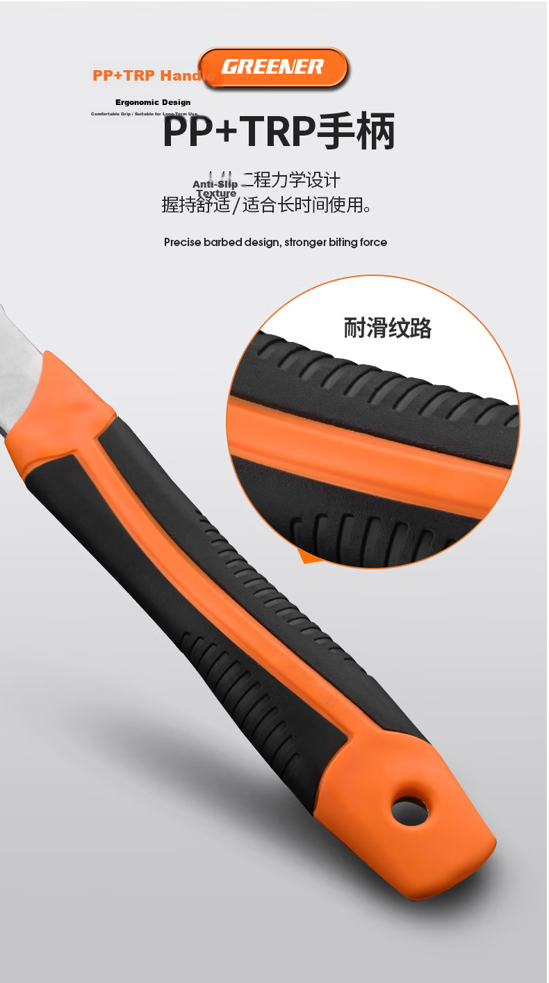 GREENER Wrench Set Household 2-Piece Pipe Pliers Universal Adjustable Wrench Multifunctional Open-End Plumbing Tool 7