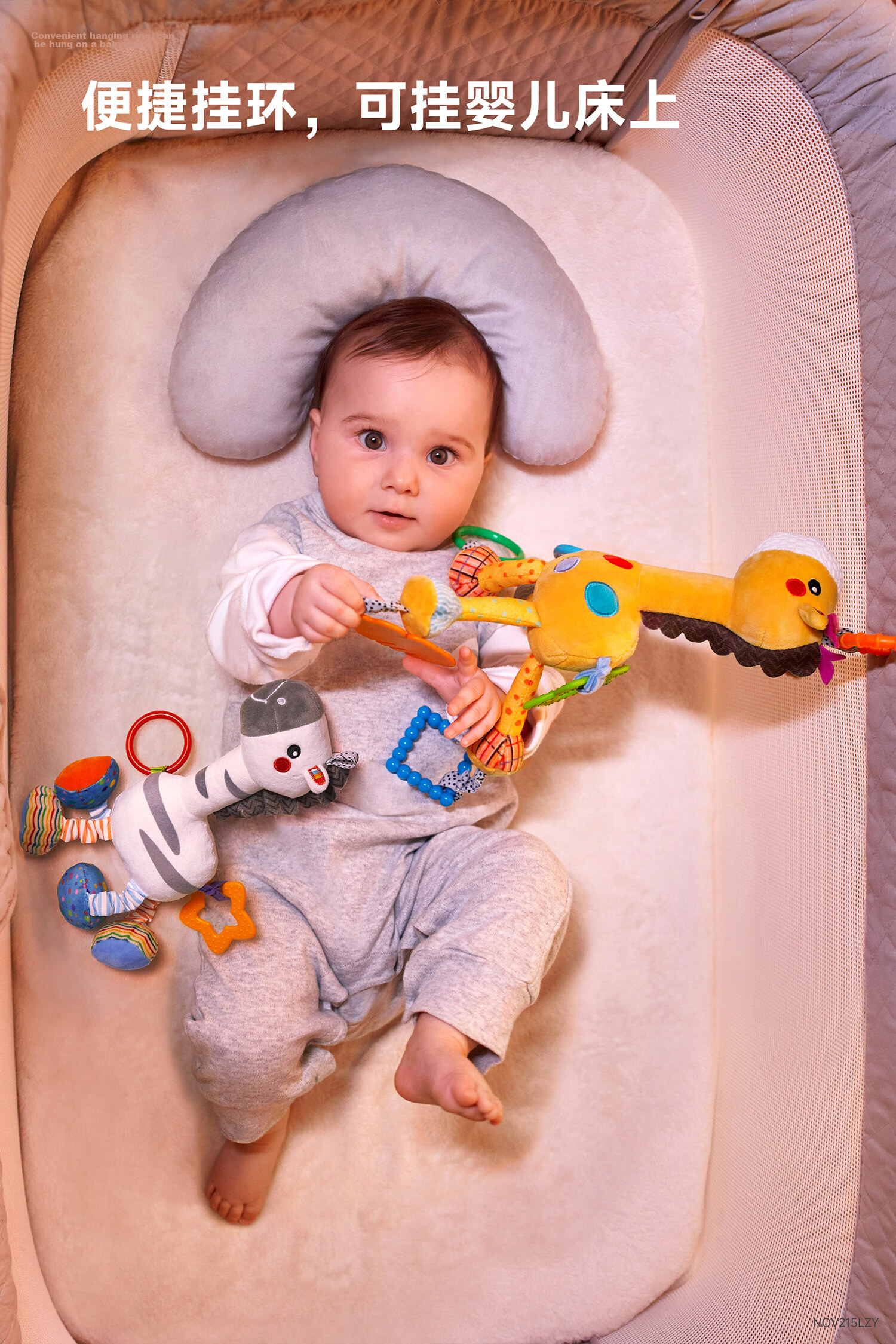 Tumama Kids Baby Toy Soothing Sleep Doll Infant Head Lifting Training Newborn Full Moon Gift 4