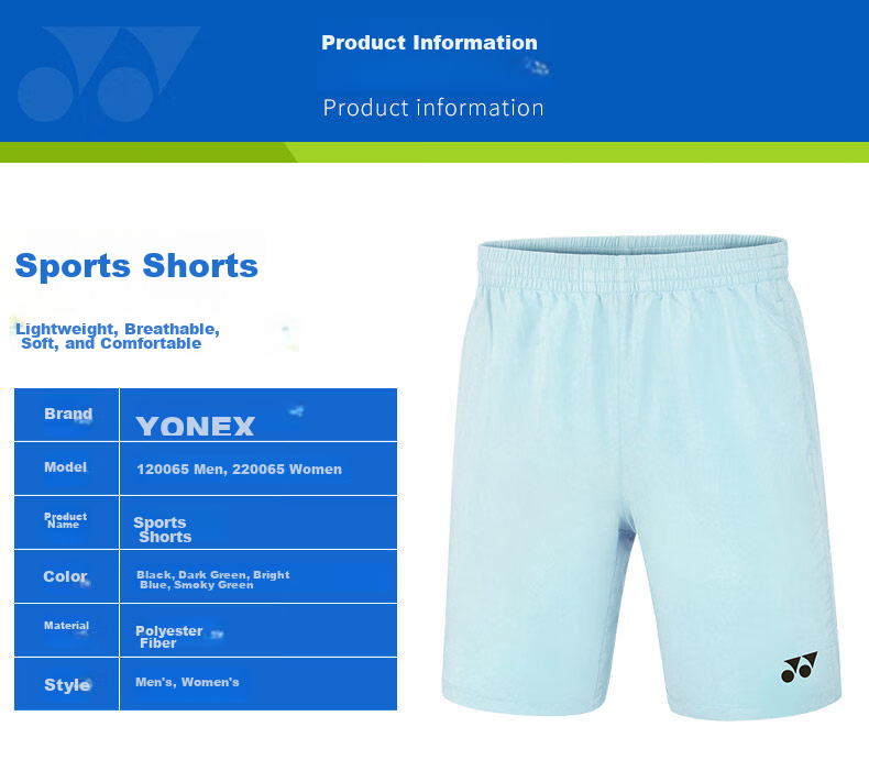 YONEX Badminton Shorts for Men, Sports Shorts, Quick-Drying Breathable Badminton Shorts, 120065BCR Black XO 2