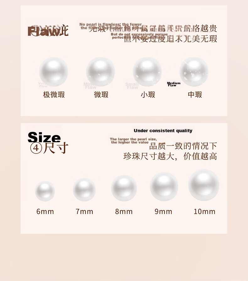 CHOW TAI SENG Camellia Pearl Necklace Sterling Silver Luxury Clavicle Chain for Women New Year Gift 5