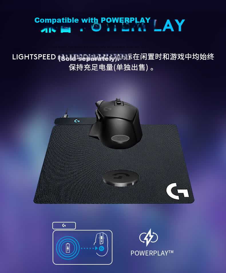 G G502 X LIGHTSPEED Wireless Gaming Mouse - Black, Mixed Micro Switch HERO Engine, Classic Bestseller, Essential for VALORANT Triangular Delta And Unyielding Contracts 6
