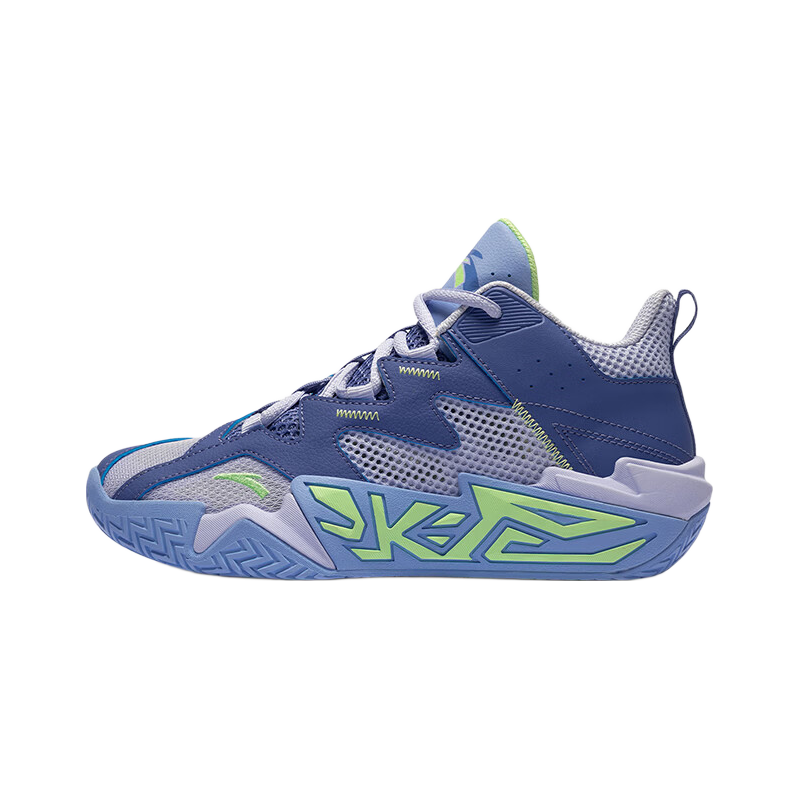 Anta Kids Boys Sports Shoes 2026 Summer Breathable Mesh Durable Cement Basketball Shoes A12621102