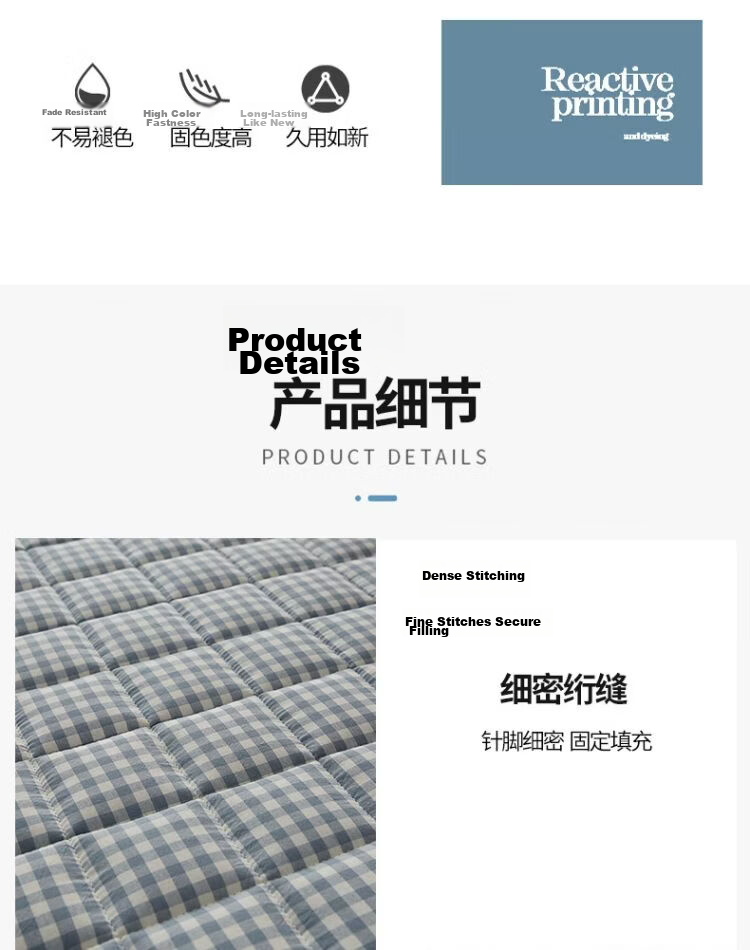 MINISO , 100% Xinjiang Cotton Mattress Pad, Tatami Mat, Double Bed Pad, 1.8x2 Meters Bed 19