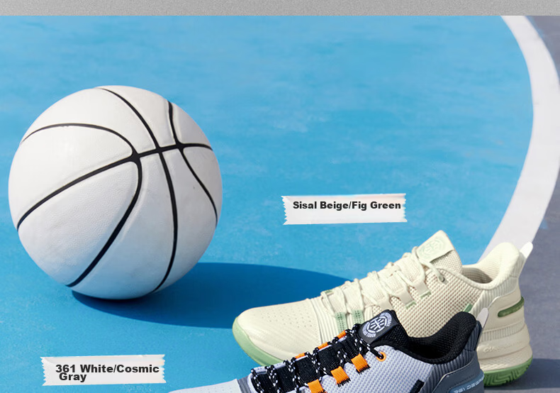 361° Basketball Shoes for Men, Spring And Summer Youth Professional Lightweight Low-Top Casual Sports Shoes, Men's Style 672121101-3 19