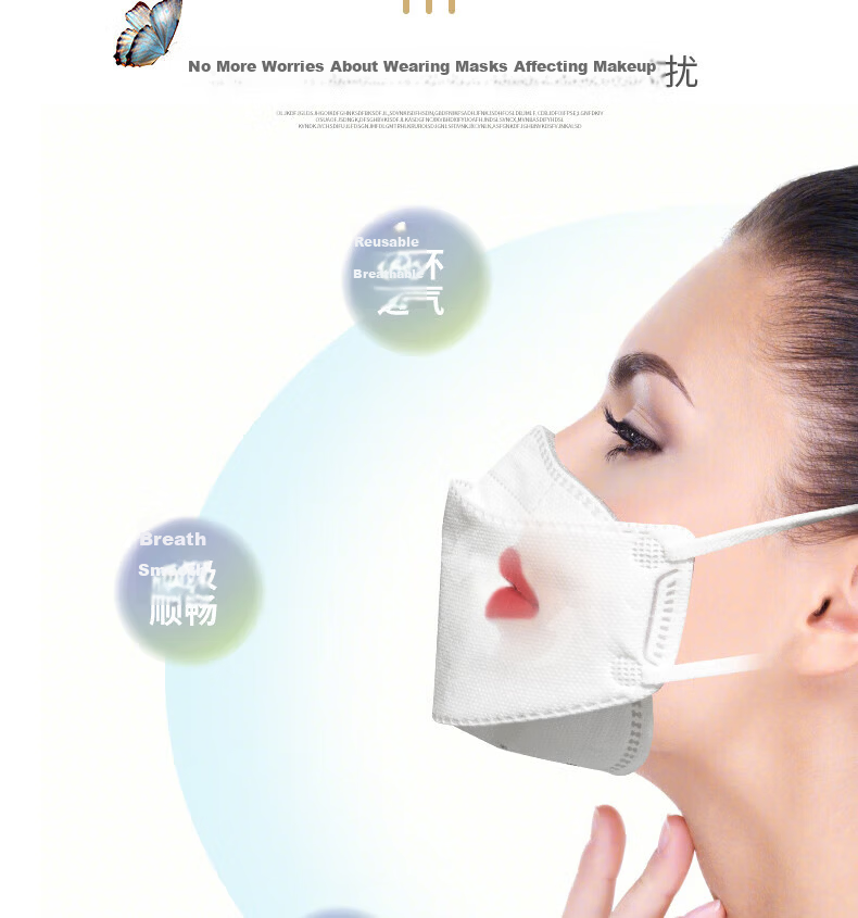 Honeywell KN95 Mask HMS-FM-01 20pcs/Box Individually Packaged Low Resistance Comfortable Lightweight 3D Design Anti-Haze Dust PM2.5 Protection 10