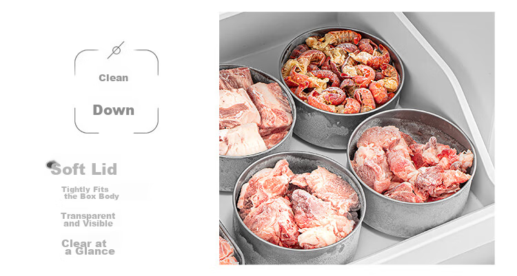 KATEI STORY Japanese Imported Stainless Steel Food Storage Container, Meat Tray, Refrigerator Freezer Organizer, Food-Grade Weekly Meal Prep Essential 17