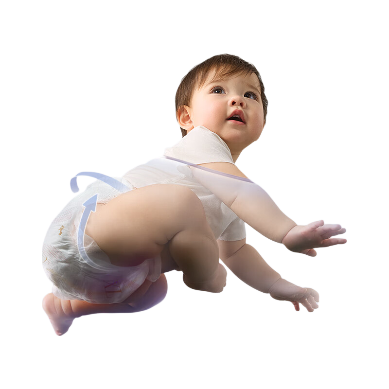 Babycare Royal Pro Bare-Feel Pull-Up Diapers XXXL24+1>17kg) Baby Diapers Growth Pants Breathable High Absorbency