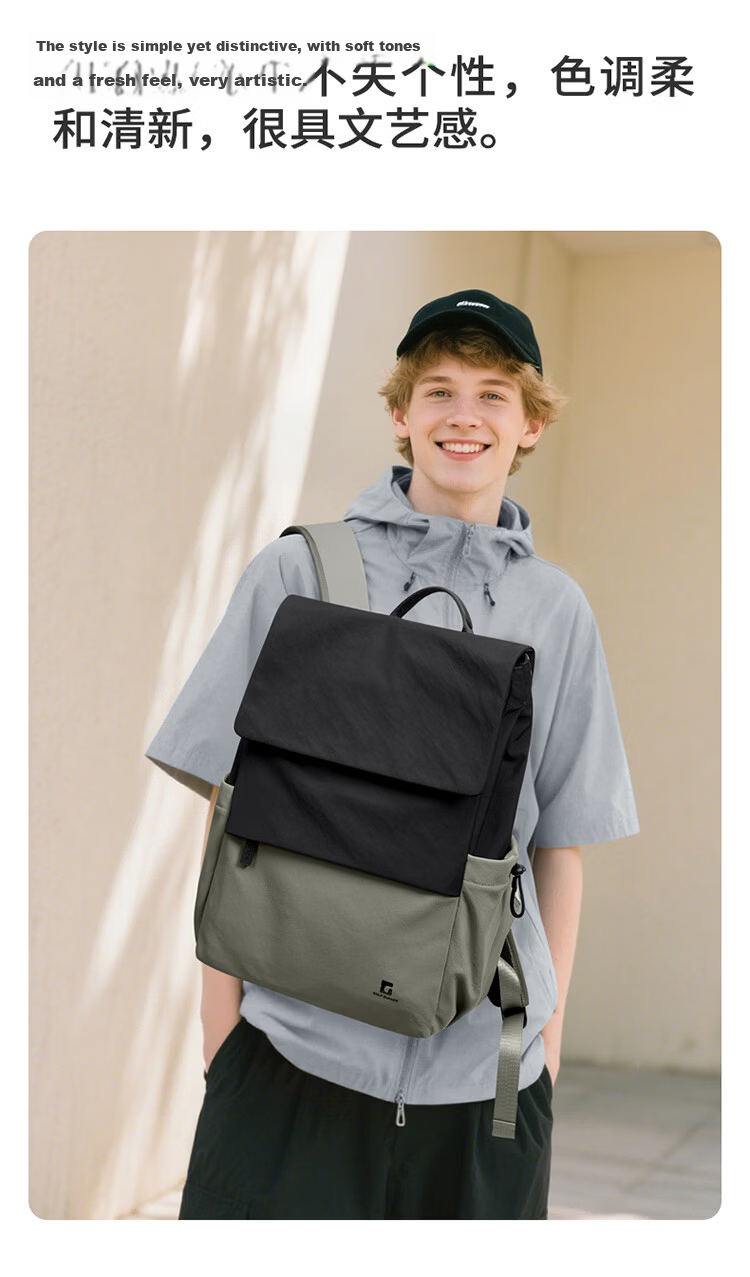 GOLF Lightweight Laptop Backpack 14/16 Inch Large Capacity Student Travel Business Bag 7