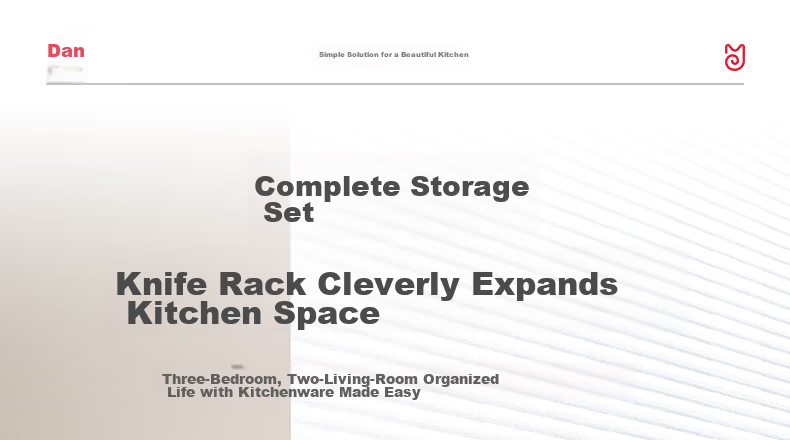 Meichu Kitchen Story 304 Stainless Steel Kitchen Storage Rack Knife Holder Knife Storage Rack Vegetable Knife Rack Knife and Spatula Storage Rack Chopsticks Holder Cutting Board Rack 1