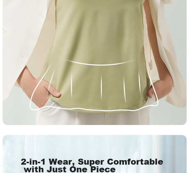 JOYNCLEON Nursing Vest Tank Top Pure Cotton Spring Summer Maternity Bra-Free Anti-Sagging with Chest Pads Skin XXL Jbr181400 5