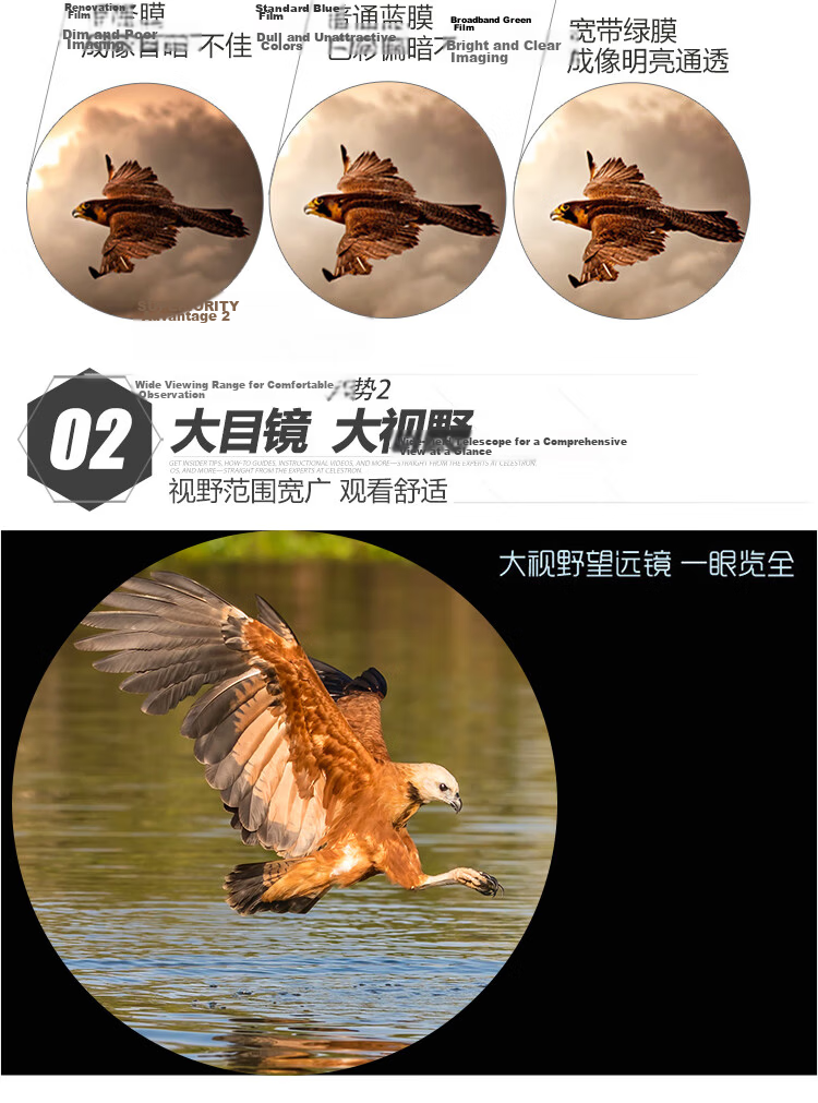 Xingtelang Yuan Ye 8X25 High-Definition High-Magnification Nitrogen-Filled Waterproof Outdoor Low-Light Night Vision Portable Binoculars Children's Gift 9