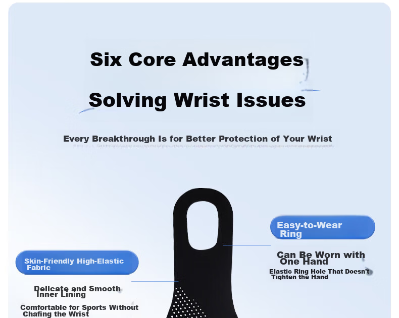 Li-Ning Wrist Guard, TFCC Sprain Prevention Sleeve, Sports Brace for Men, Badminton And Tennis, Compression Support for Wrist Strain And Joint Injury 5