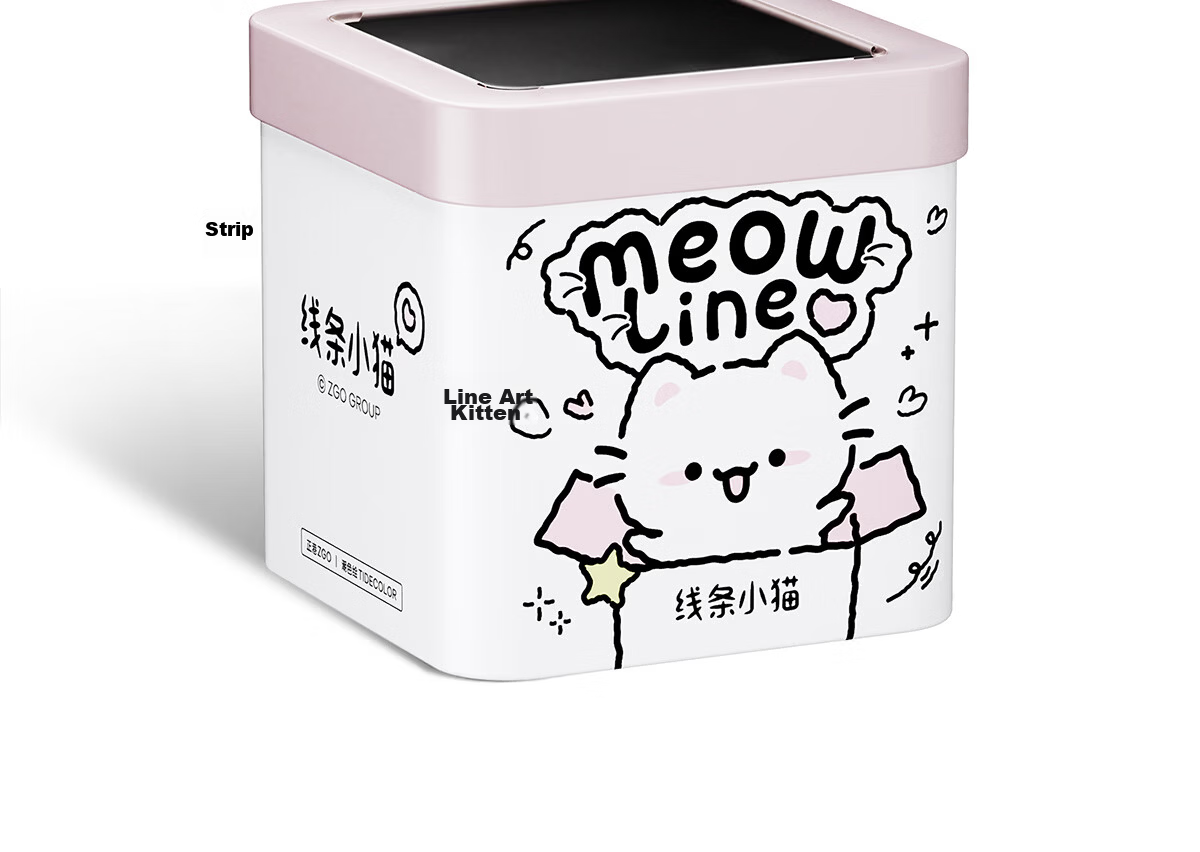 ZGO Women's Watch for Students, Cute Cat Design, Minimalist Style, High-Quality, Back-to-School Gift for Middle and High School Girls 29