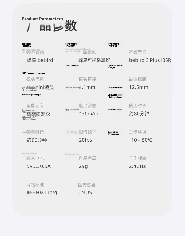 Bebird Visual Ear Pick Ear Spoon [TOP Chart Gift Box Edition], Birthday Gift for Boyfriend Or Girlfriend, Mid-Autumn Festival Gift 25