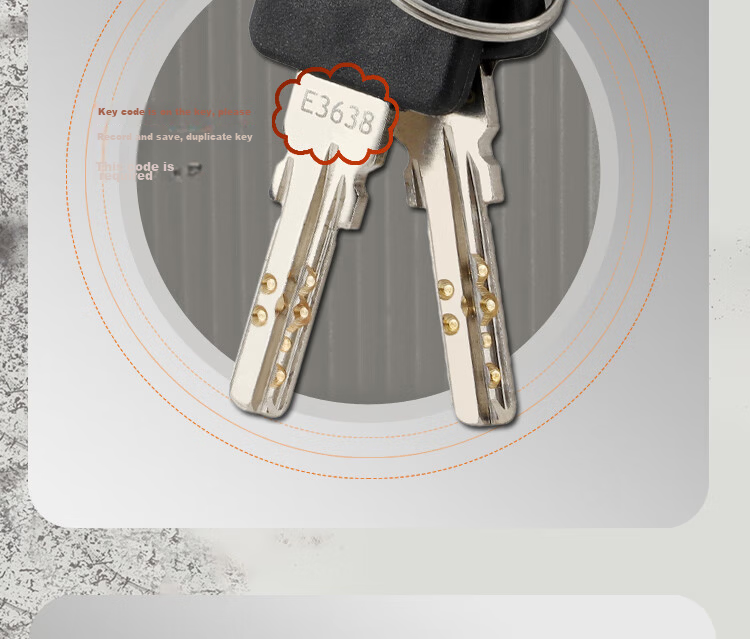 Universal Lock 588E Bicycle Lock Mountain Bike Wire Lock Steel Cable Anti-Theft Lock Cycling Equipment 3