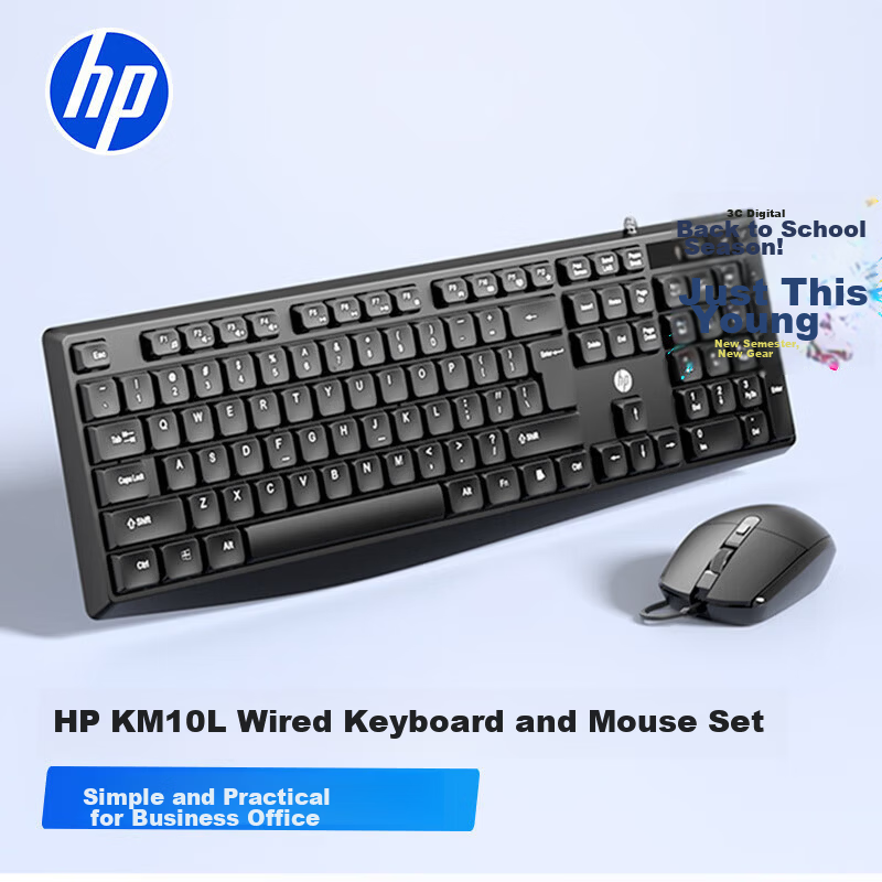 HP K241 Wireless Bluetooth Dual-Mode Scissor-Switch Slim Office Keyboard 104-Key Wired Scissor-Switch Quiet Laptop Desktop Keyboard