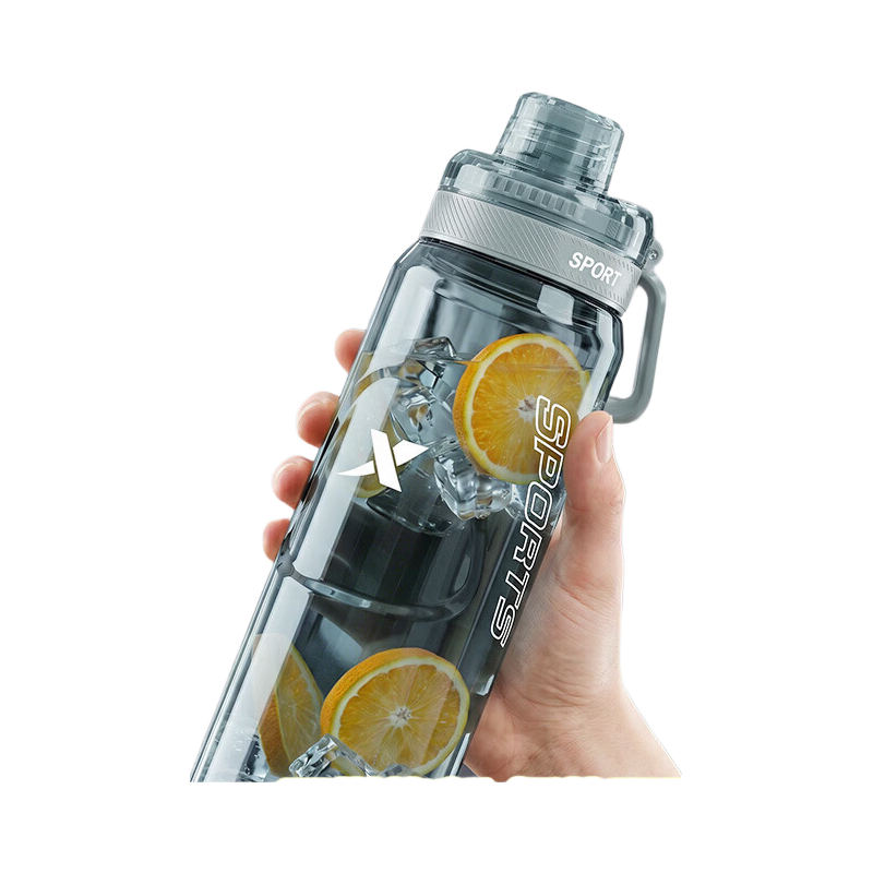 XTEP Sports Water Bottle Large Capacity Student Children School Use Unisex Fitness Tritan High Temperature Resistant Summer Cup