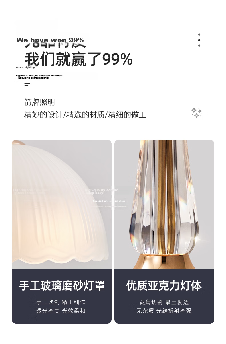 ARROW Desk Lamp Bedside Lamp Bedroom Warm Night Light Nordic Retro Decorative Small Night Light Atmosphere Ornament Desk Lamp 3