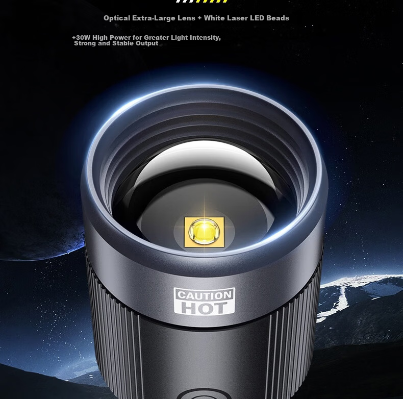 PHILIPS Multifunctional High-Power Flashlight Long Battery Life Adjustable Camping Light Detachable Battery SFL6253 8