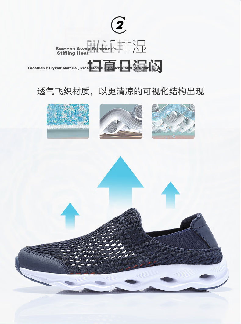 CAMEL Summer Breathable Mesh Outdoor Casual Shoes for Men And Women, Non-Slip Shock-Absorbing Sports Running Shoes 7