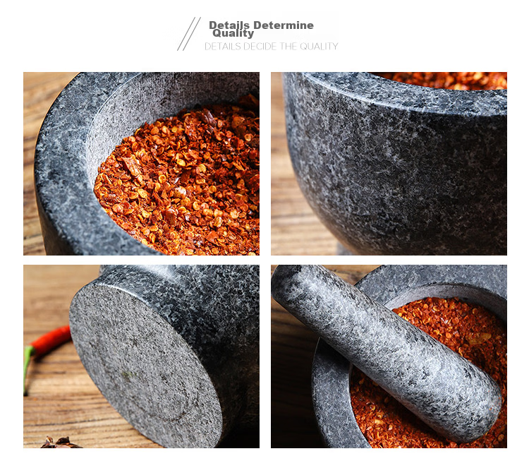 Universal Marble Garlic Crusher Mortar Pestle Garlic Masher Stone Mortar Household Grinder Ginger Crusher Spice Grinder 17