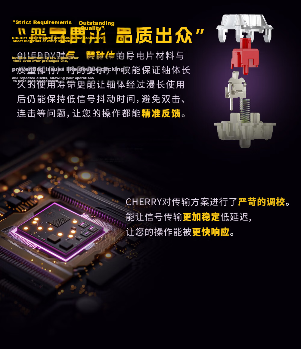 CHERRY [With F Keys] PIXIU75 Custom Mechanical Keyboard, Tri-Mode Wireless Hot-Swappable Gaming Keyboard, Jiangsu Gaming Keyboard, White with Red Switches 7