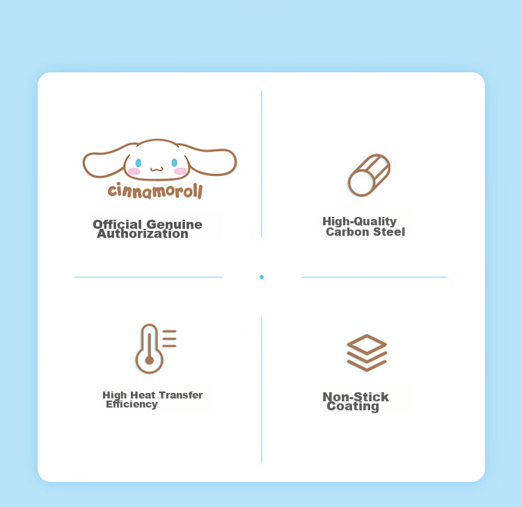 Chefmade Cinnamoroll Square Mini Bread Baking Pan Mini Toast Chiffon Cake Butter Rice Cake Mold 2