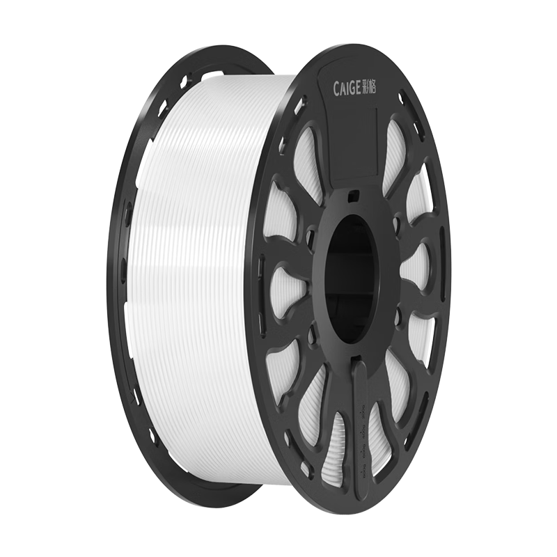 Caige Compatible TuoZhu P1S PLA Basic 3D Printer Filament High Toughness Easy Print High-Speed BambuLab Transparent 1kg