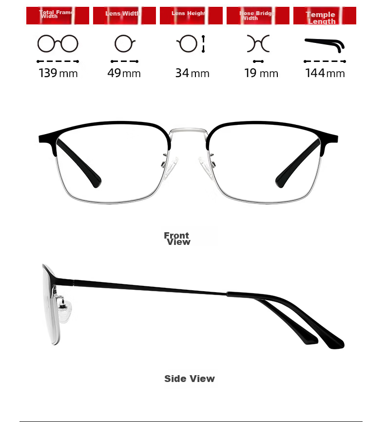 Mr. Pu Premium High-Definition Reading Glasses for Men and Women, Genuine Donghai Crystal Stone, Scratch-Resistant, 250 Degree Presbyopic Eyewear 19