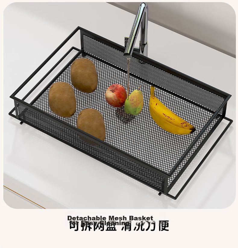 Shunyou Multifunctional Storage Rack Small Trolley Floor-Movable Kitchen Storage Rack Fruit Snack Rack SY-613 17