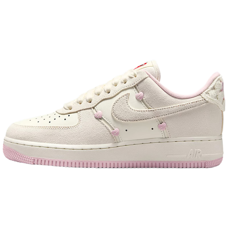 Nike Women's Air Force 1 AF1 Sneakers HV5992-111 White Pink Size 38.5