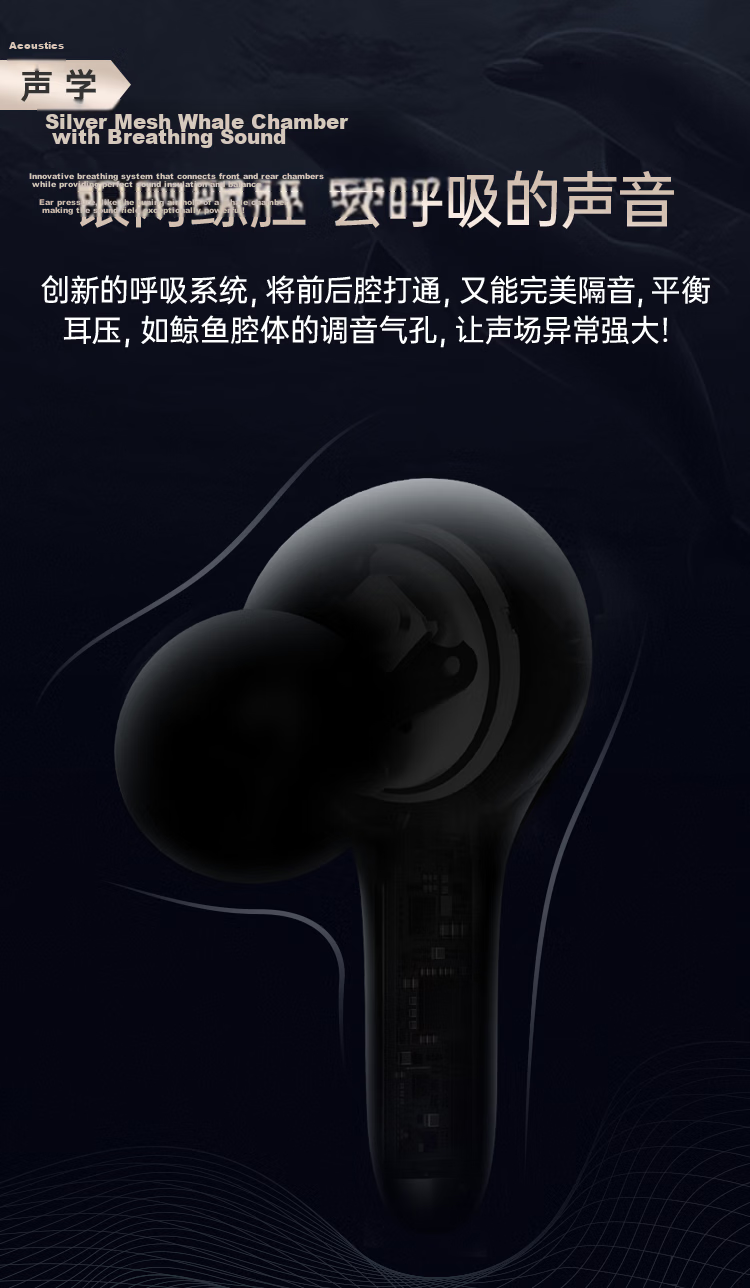 Jiyin 4-Mic Noise Cancelling + 0 Latency Bluetooth 6.0 Wireless In-Ear Gaming Earbuds for PUBG Sound Positioning Music Calls Long Battery Life Compatible with Apple Huawei Xiaomi Men 16