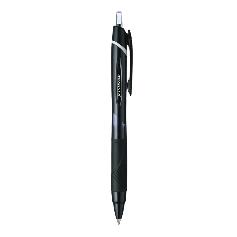 Uni Mitsubishi JETSTREAM Series Retractable Ballpoint Pen SXN-150 Smooth 0.7mm Black Barrel Blue Ink 5-Pack Back to School